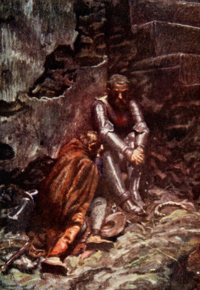Der Besitzer des Schlosses war Riese Verzweiflung, Illustration aus 
